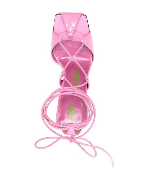 The Attico Pink Adele 105Mm Sandals