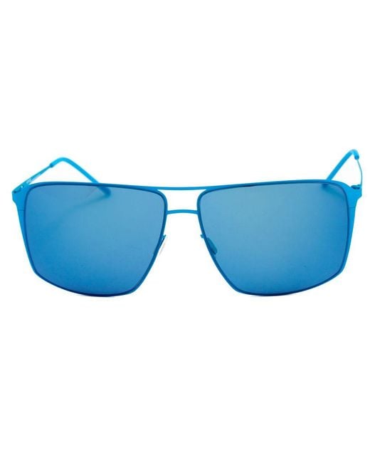 Italia Independent Gold Metal Sunglasses