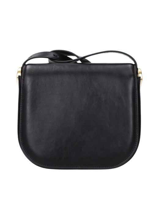 Jil Sander Black Leather Crossbody Bag