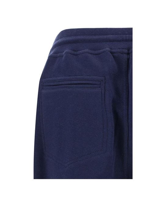 Brunello Cucinelli Blue Sweatpants for men