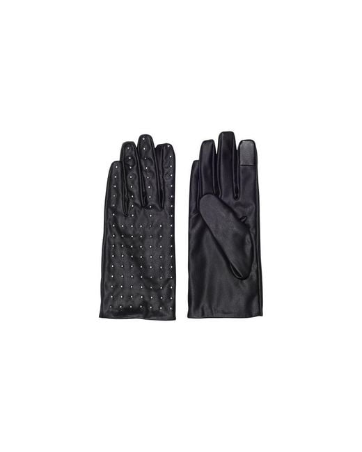 Pieces Blue Black Polyethylene Gloves