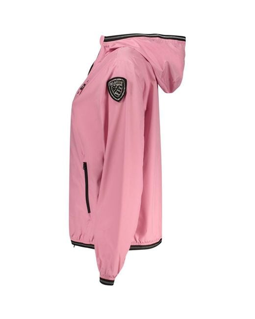Blauer Pink Rosa Poliammide 's Jacket