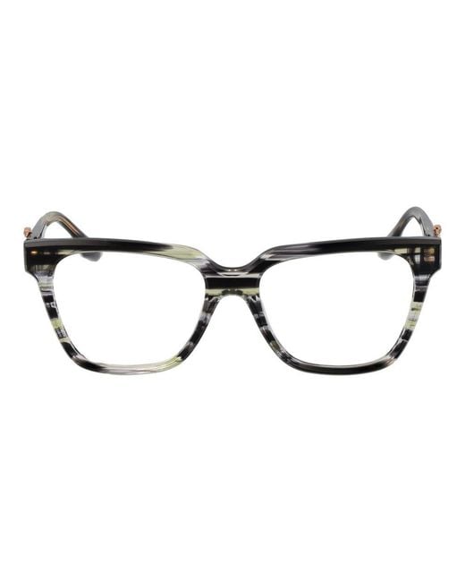 Trussardi Black Acetate Glasses (Frames)