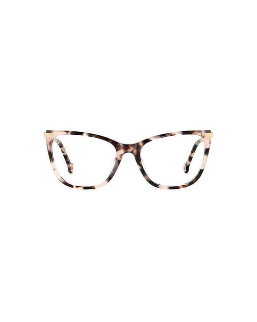 Carolina Herrera Metallic Acetate Glasses (Frames)