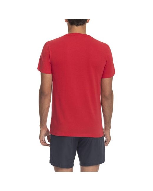Iceberg Red Cotton T-Shirt for men