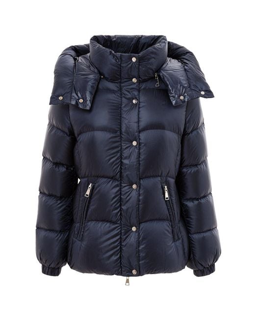 Add Blue Polyamide Jackets & Coat