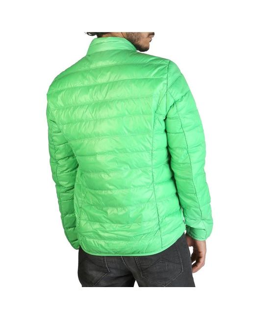 EA7 Green Quilted Jacket for men
