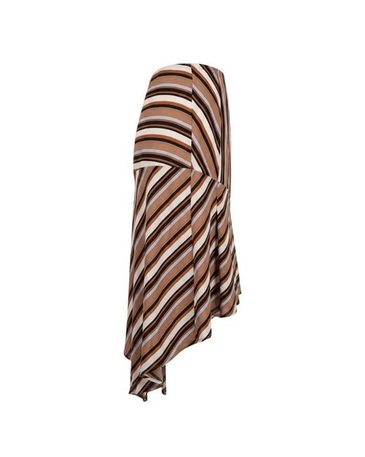 Trussardi Brown Viscose 's Skirt