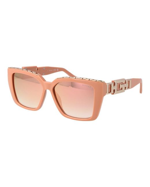 Guess Pink Plastic Sunglasses