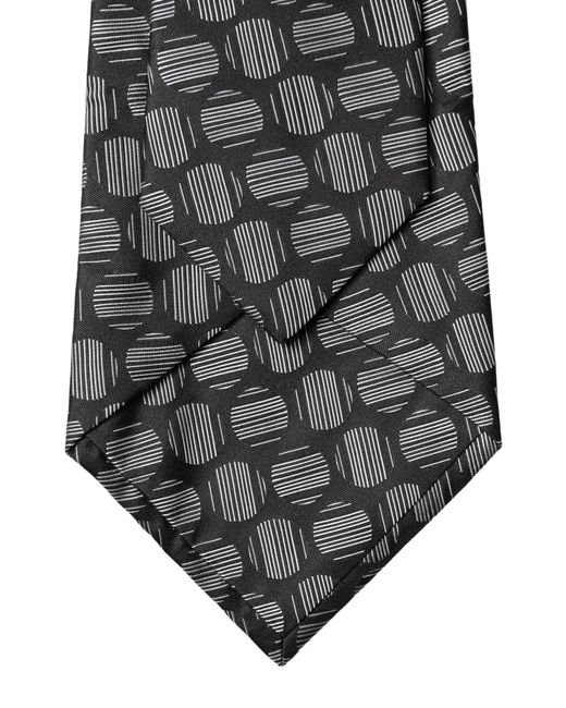 Dolce & Gabbana Multicolor Geometric Silk Adjustable Neckwomen's Tie