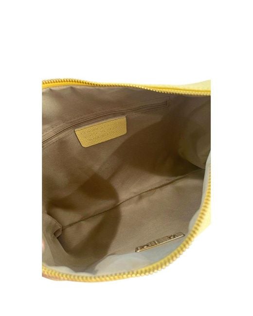 Baldinini Yellow Leather Bag