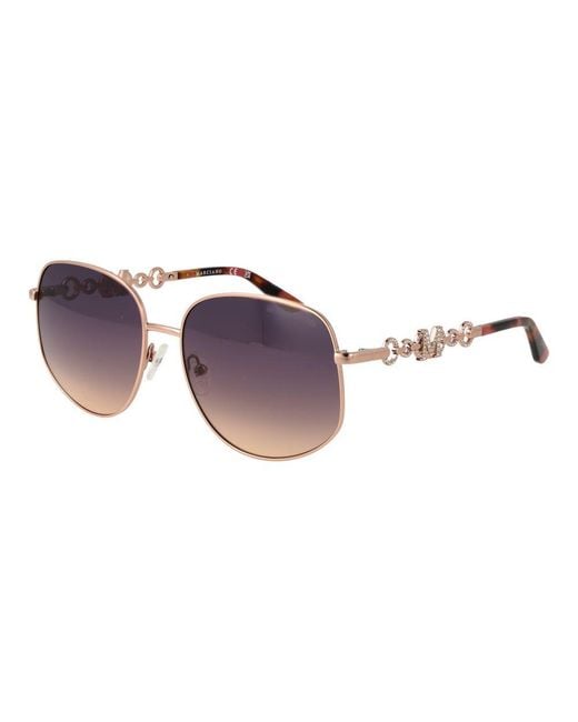 MARCIANO BY GUESS Multicolor Rose Gold Metal Sunglasses
