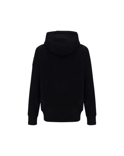 Moose Knuckles Blue Bunny Hoodie for men