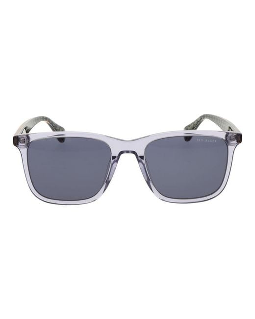 Ted Baker Multicolor Gray Acetate Sunglasses for men