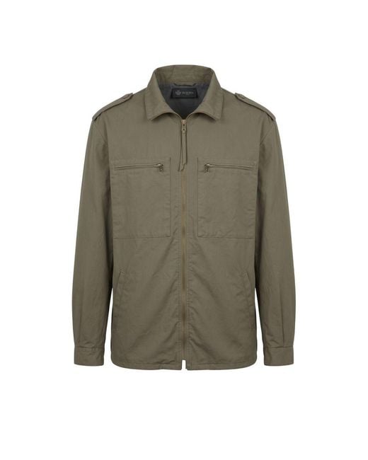 MR & MRS Green Polyurethane Jacket for men