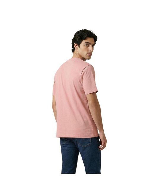 Lyle & Scott Red Multicolor Cotton T for men