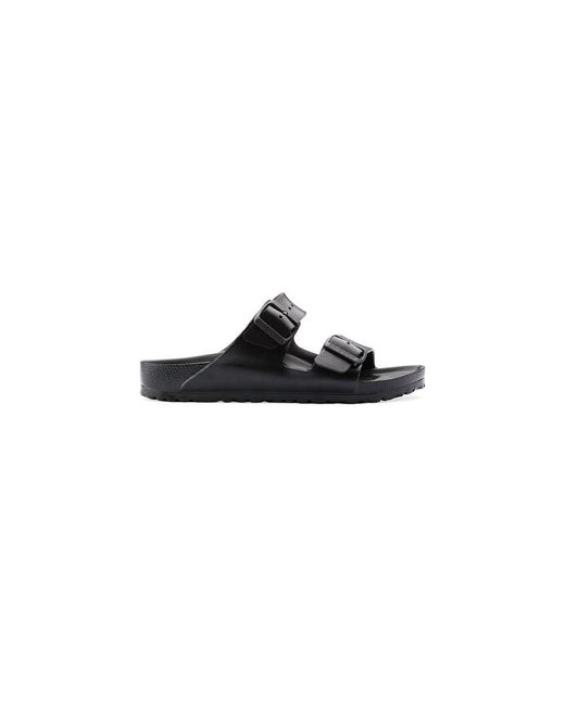 Birkenstock Black Polyester Flat Sandals for men