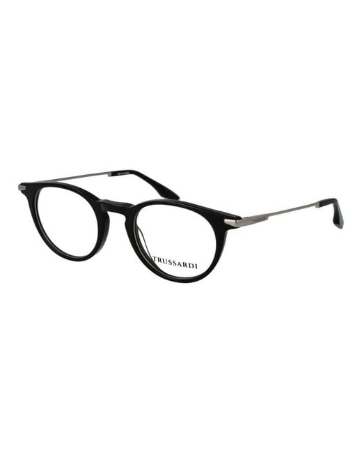 Trussardi Black Acetate Glasses (frames)