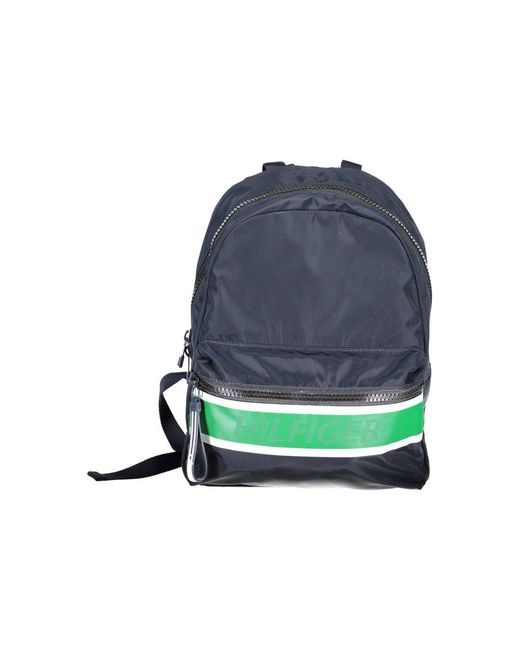Tommy Hilfiger Blue Polyester Men Backpack for men