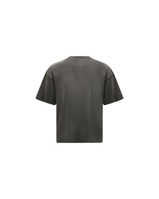 Represent Gray Cotton T for men