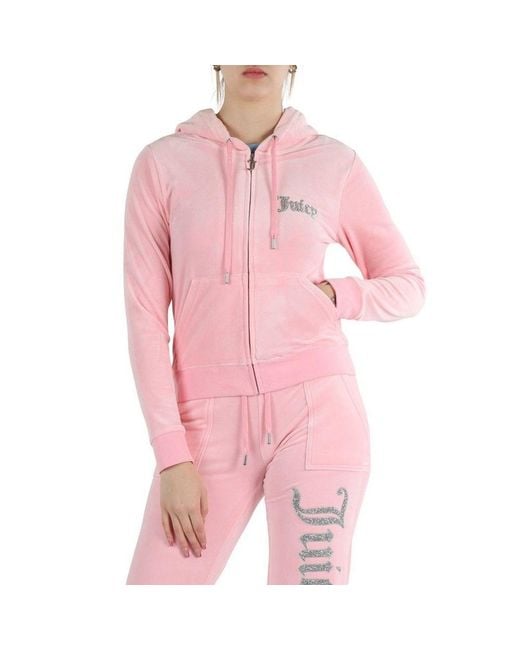 Juicy Couture Pink Polyester Sweatshirt