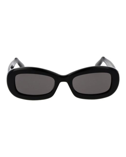 Gcds Black Plastic Sunglasses