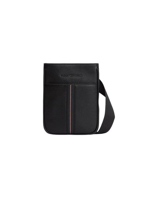 Tommy Hilfiger Black Polyethylene Crossbody Bag for men