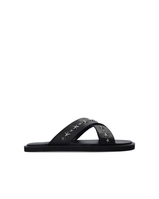 Jimmy Choo Blue Black Calfskin Strap for men