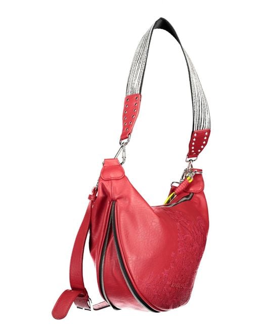 Desigual Red Polyurethane Handbag