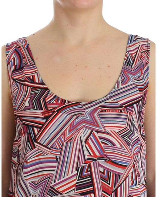 CoSTUME NATIONAL Sleeveless Top Multicolor Sig12535