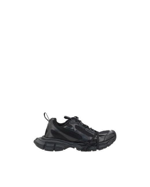 Balenciaga Black Polyethylene Athletic Sneakers for men