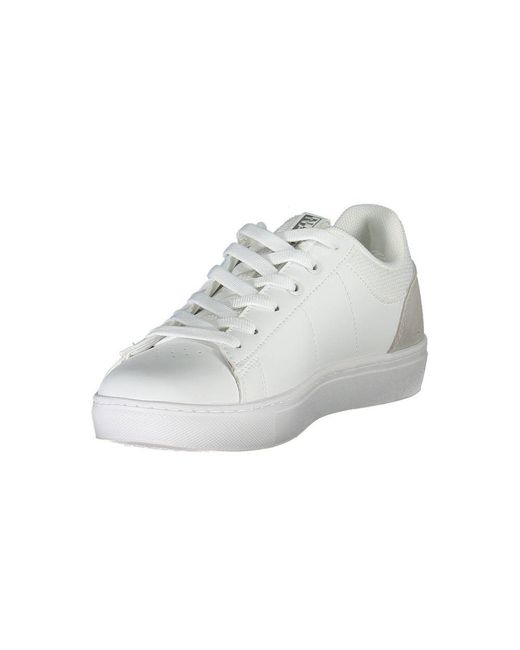 Napapijri White Leather Sneaker