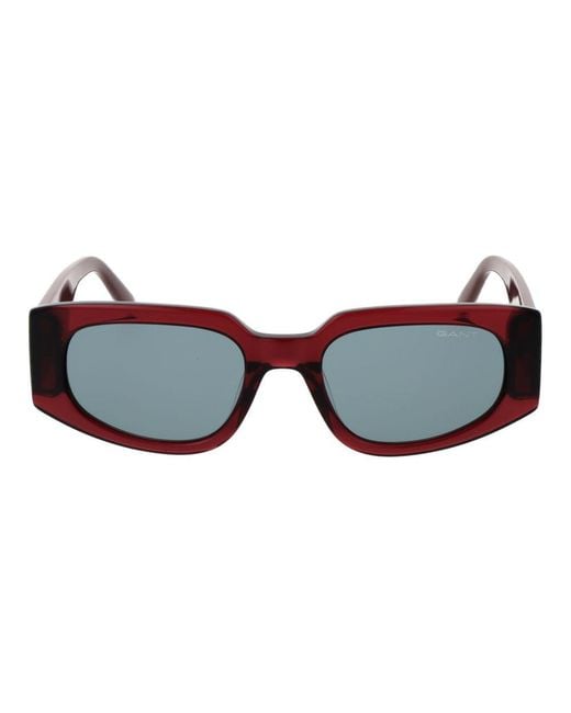 Gant Brown Burgundy Acetate Sunglasses for men
