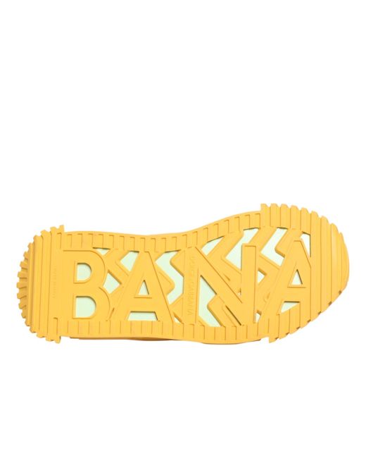 Dolce & Gabbana Multicolor Nylon Ns1 Low Top Sneakers Shoes