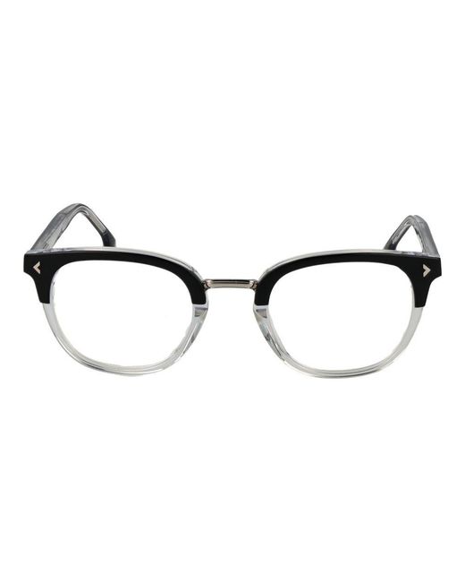 Lozza Brown Black Cellulose Acetate Glasses (frames)