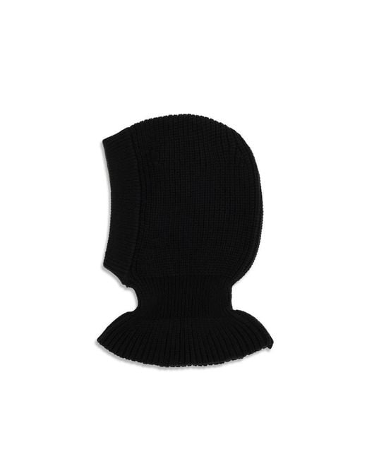 Lemaire Black Wool Oves Aries Hat for men