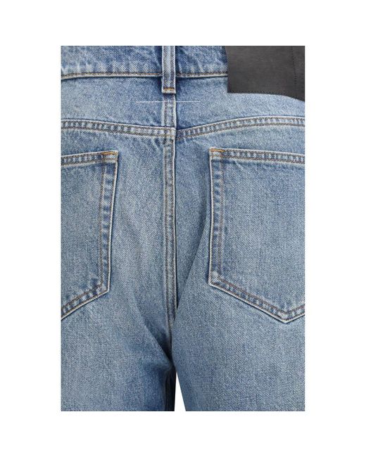 MM6 by Maison Margiela Blue Cotton Jeans Denim for men