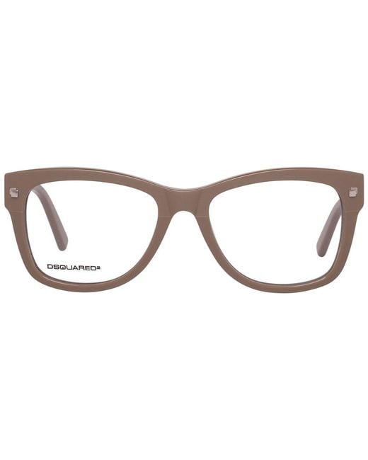 DSquared² Brown Plastic Frames for men