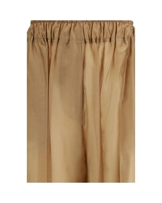 THE LATEST Natural Beige Lyocell Casual Pants