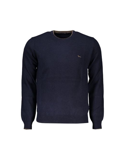 Harmont & Blaine Blue Fabric Sweater for men