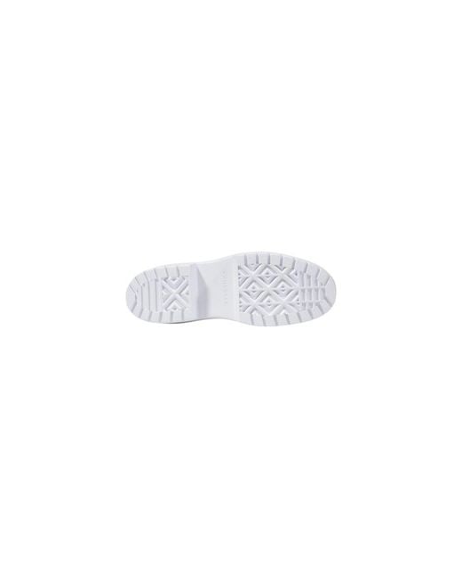 Converse White Fabric Chunky Sneakers