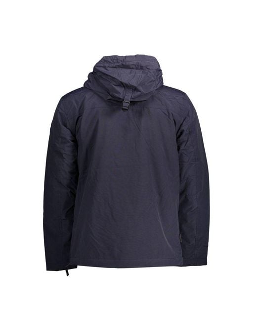 Napapijri Blue Polyamide Jacket for men