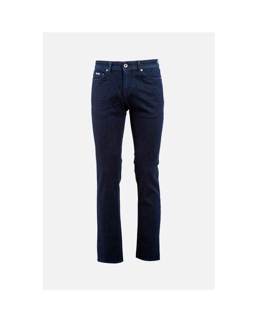 Gas Blue Cotton Straight for men