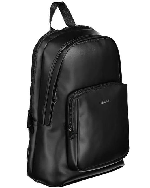 Calvin Klein Black Polyester Backpack for men