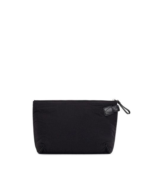 Bottega Veneta Black Nylon Clutch Bag for men