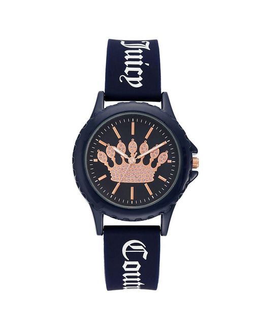 Juicy Couture Blue Silicone Watch