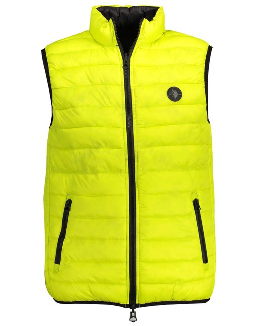 U.S. POLO ASSN. Yellow Nylon Jacket for men