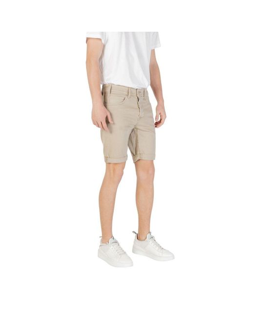 Replay Natural Cotton Bermuda for men