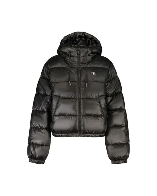 Calvin Klein Black Polyester Jacket