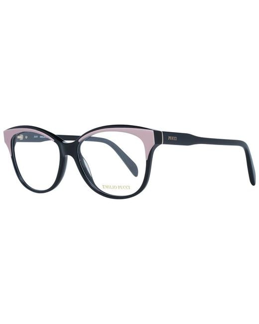 Emilio Pucci Black Optical Frames